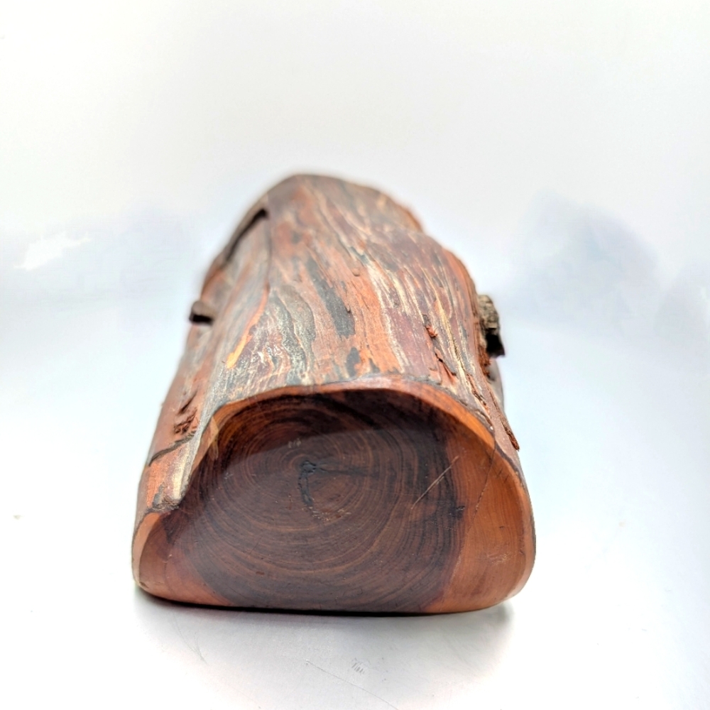 Rustic Wooden Art Trinket Box - Picture 4 of 6